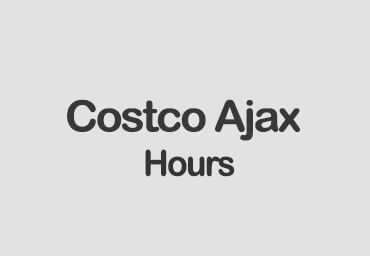 costco ajax hours