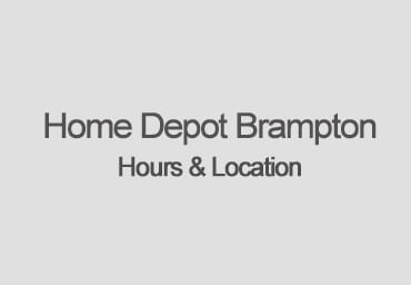 home depot brampton