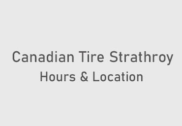 canadian tire strathroy