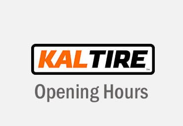 kal tire hours